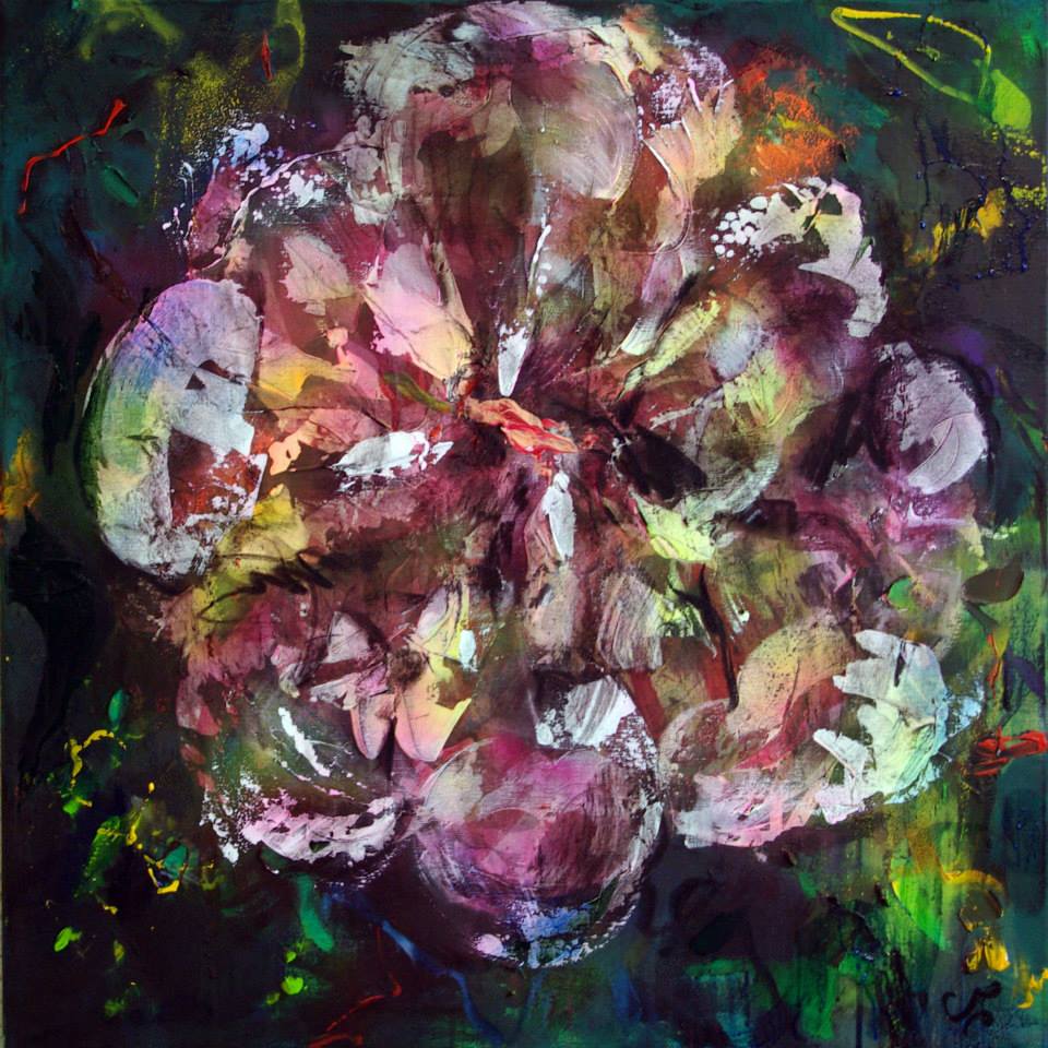 Pivoine 2007 4 80/80 cm