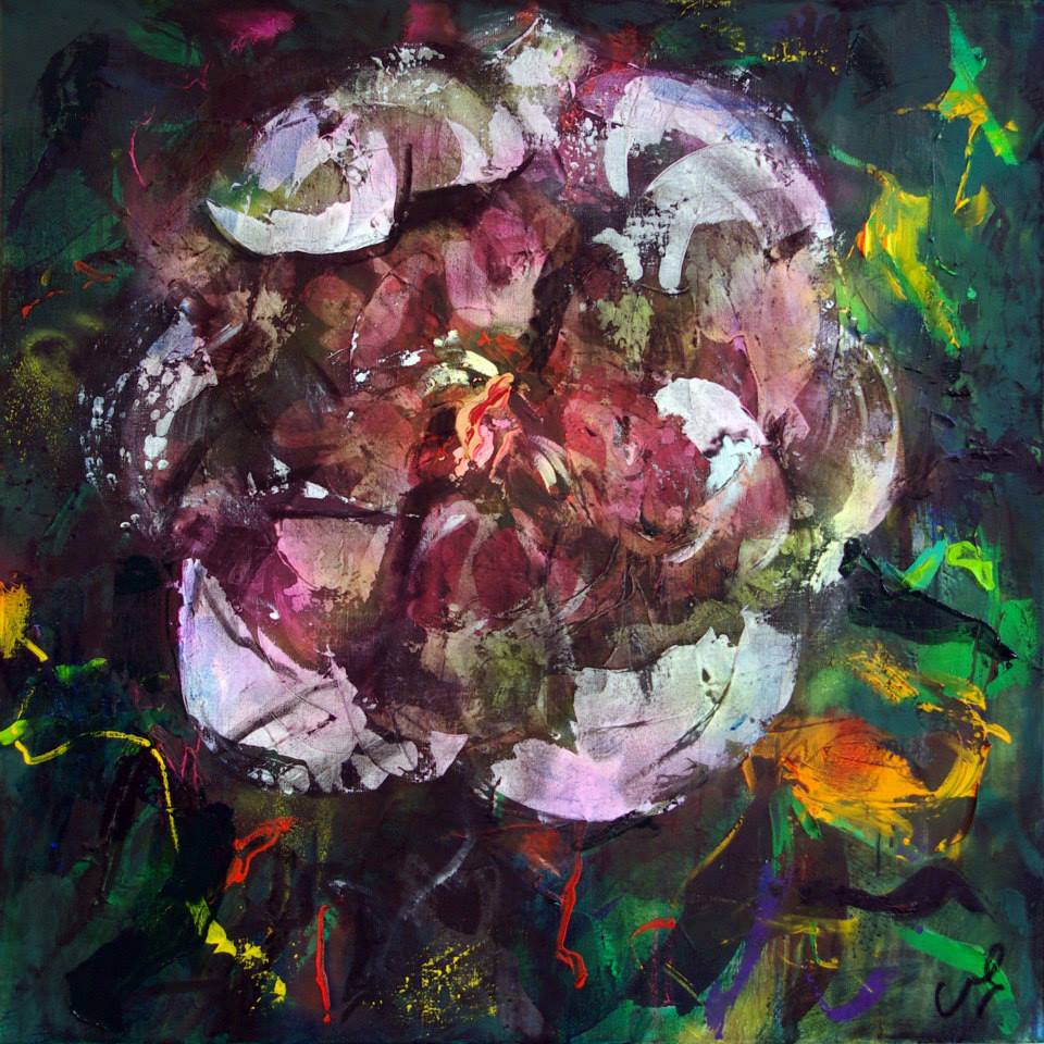 Pivoine 2007 4 80/80 cm