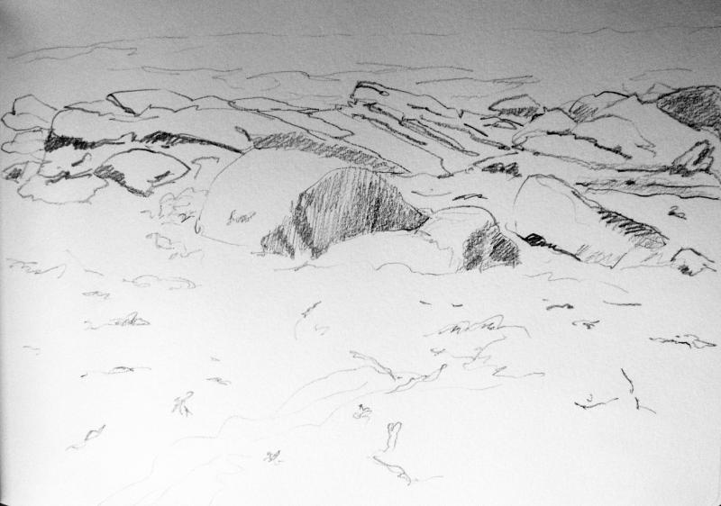 Bretagne    Cotes d'Armor  graphite 20:30 cm