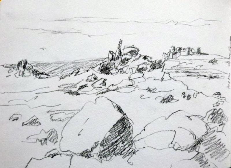 Bretagne    Cotes d'Armor  graphite 20:30 cm