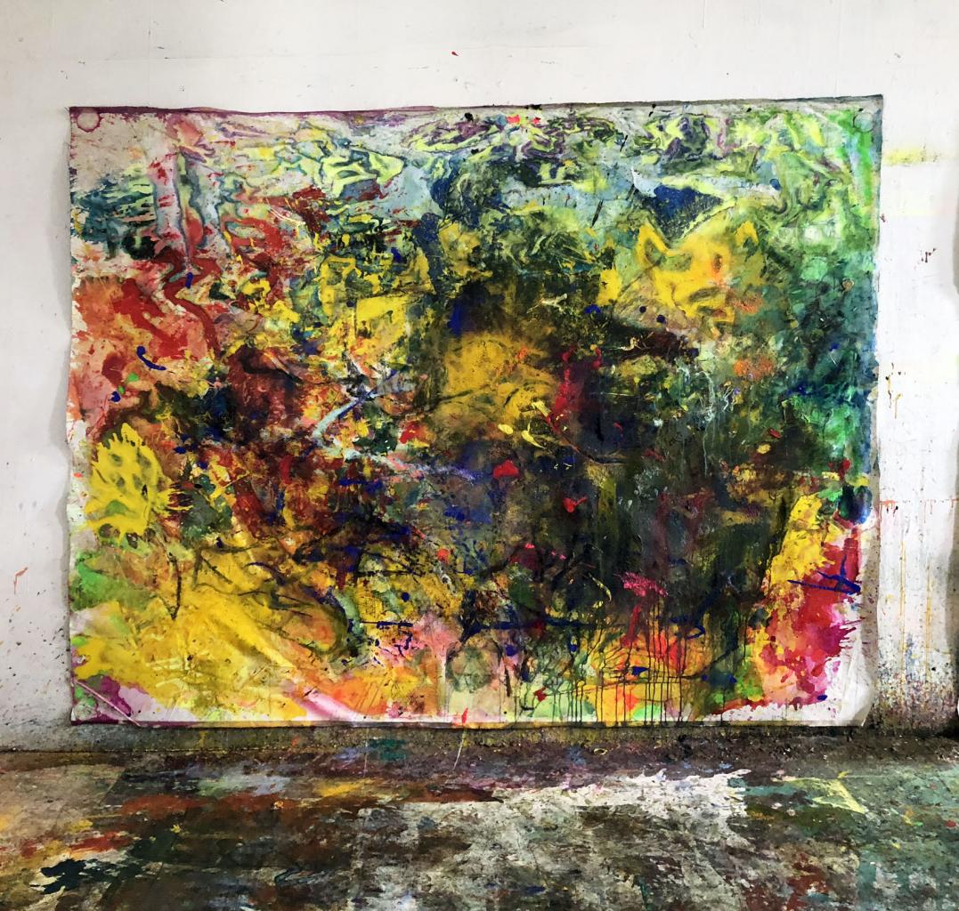 peintures en cours  mars 2018 200/400 cm 