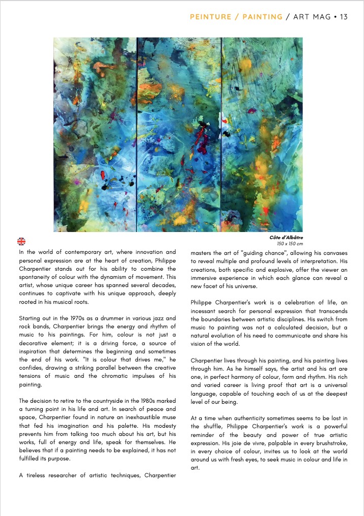 Art magazine   Mars 2024  anglais