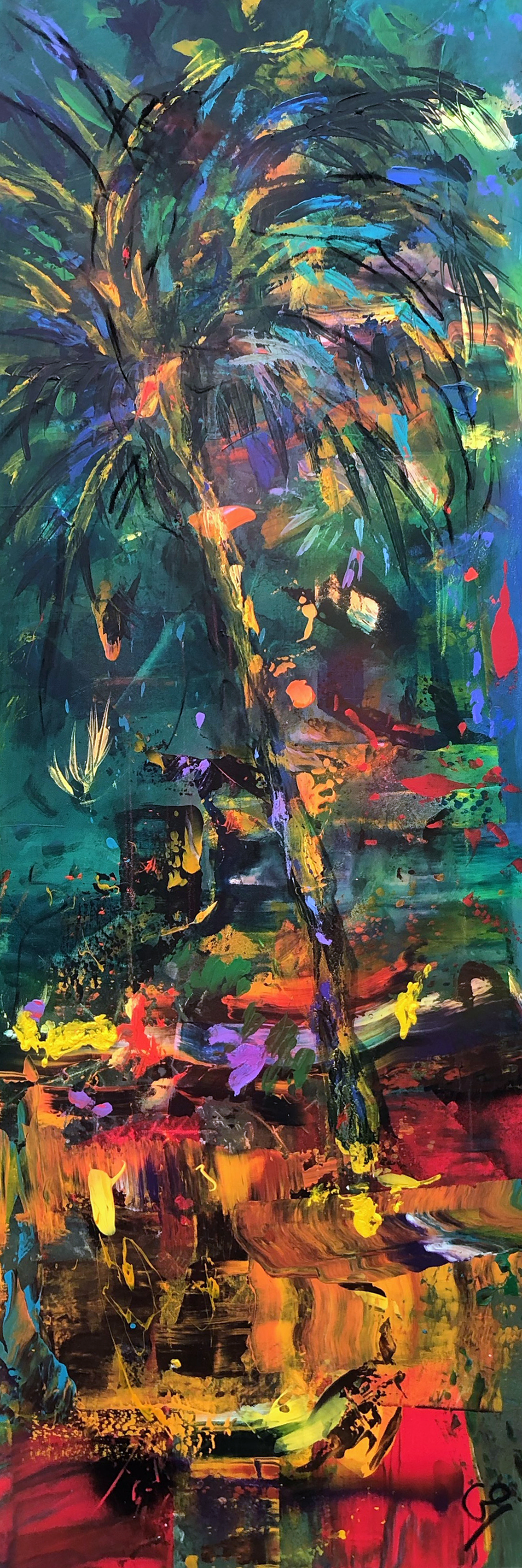 le palmier vert   150/50 cm