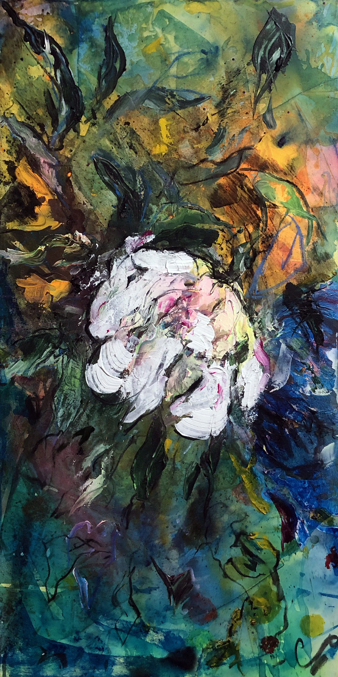 pivoine 2  100/50 cm 