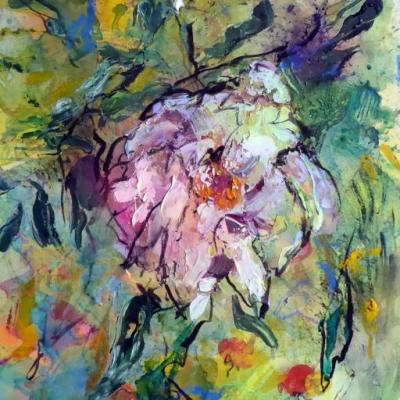 pivoine 3 b, 100/50 cm