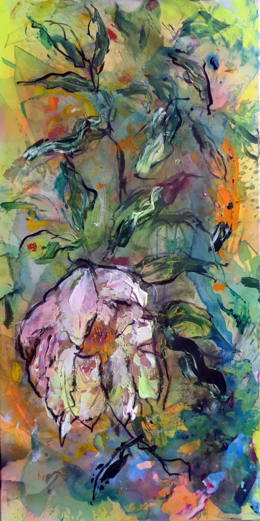 pivoine 4 b, 100/50 cm