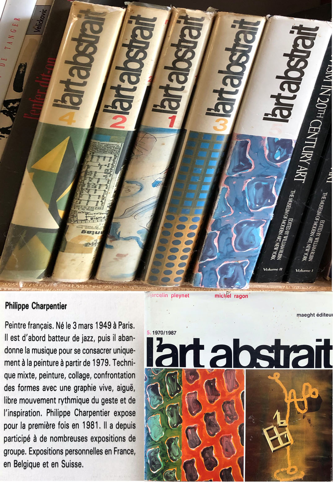 Michel Ragon encyclopédie de l'art abstrait 