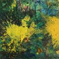 Soleil vert  100/160 cm