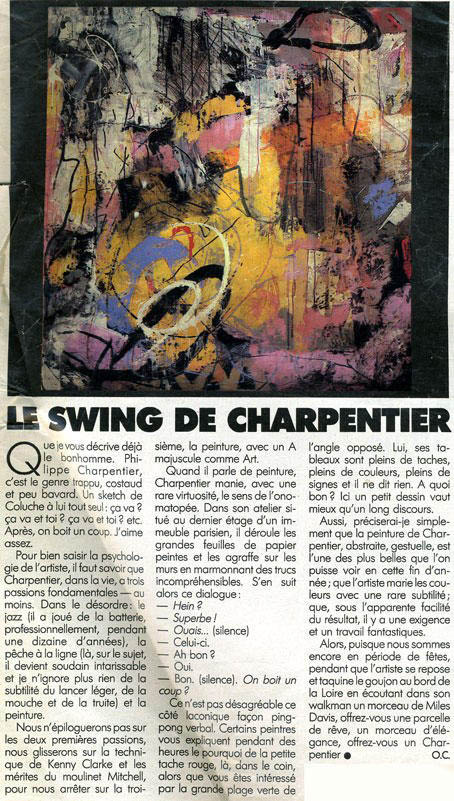 swing charpentier